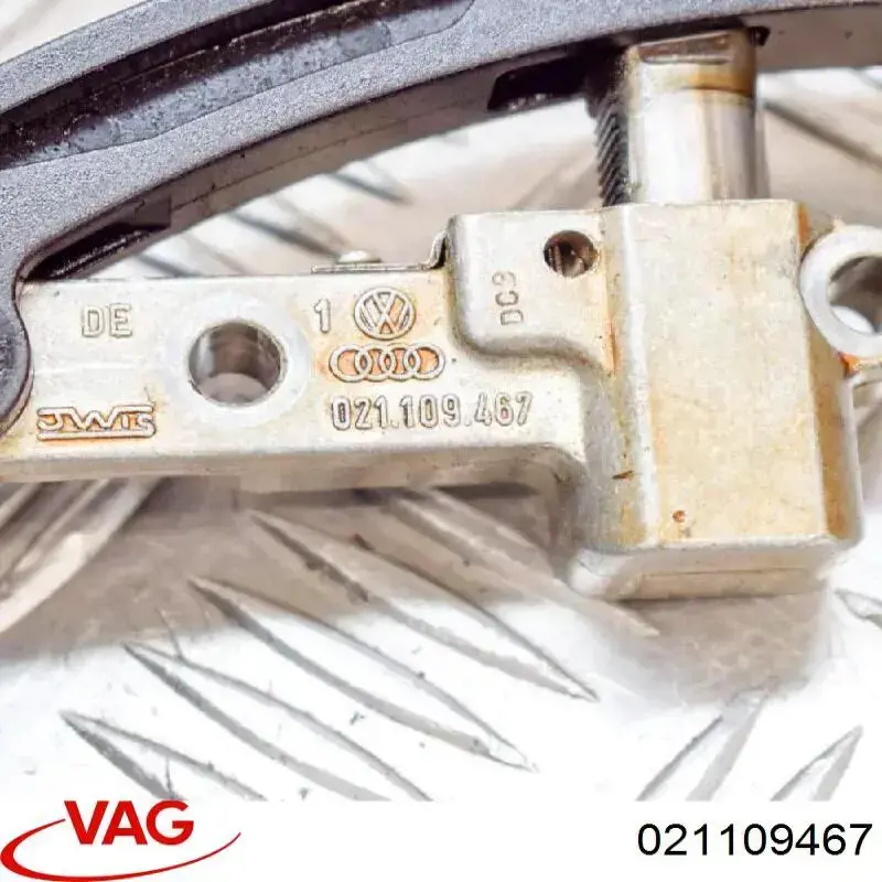 Sapato de reguladora de tensão da cadeia do mecanismo de distribuição de gás VAG 021109467 preço, a partir de 39,80 USD