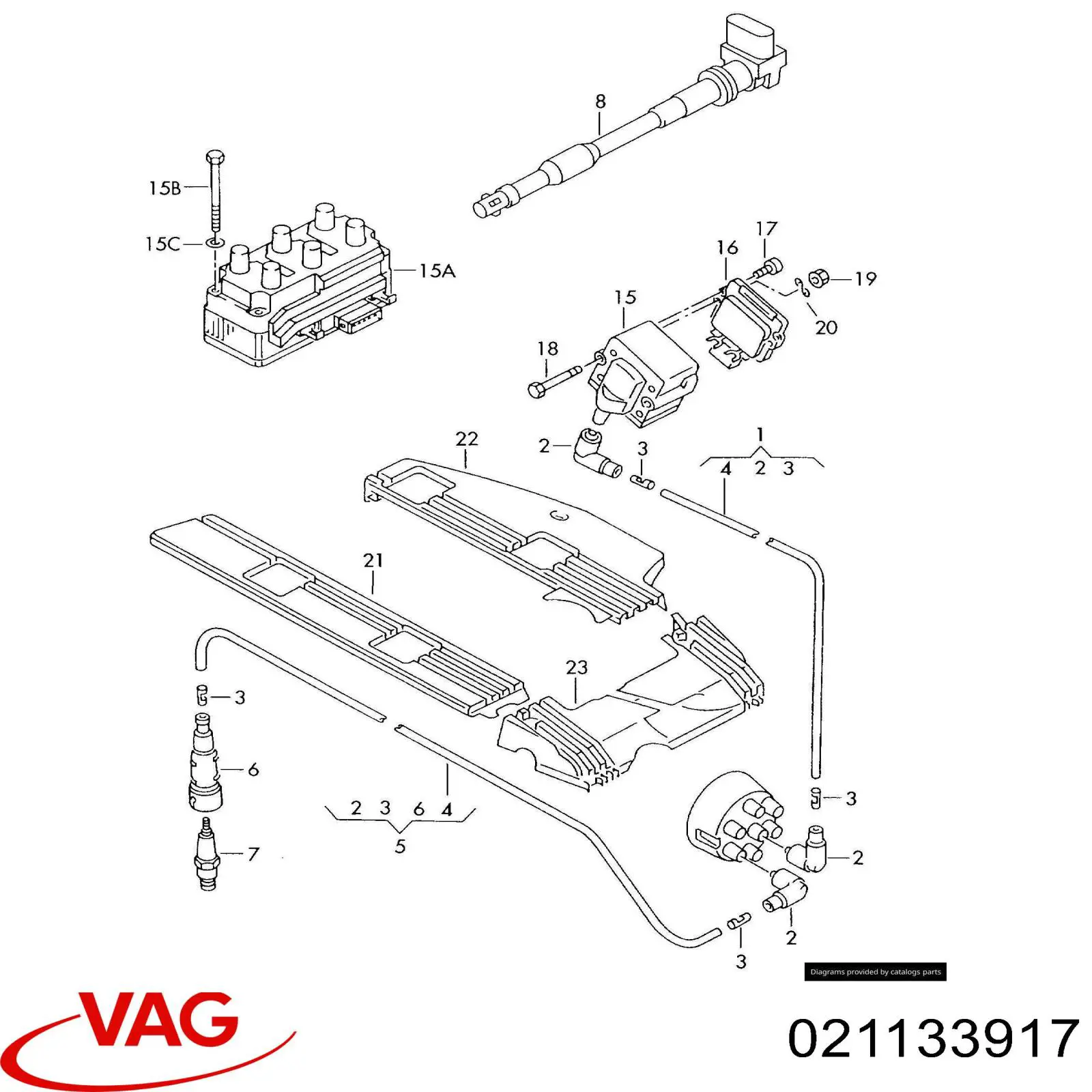 VAG 021133917 preço, a partir de  USD