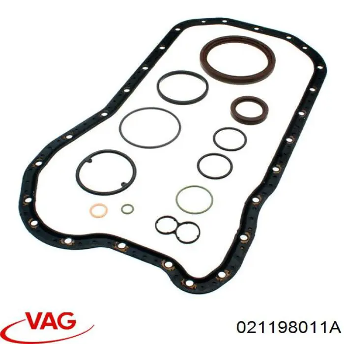 Kit inferior de vedantes de motor 021198011A VAG