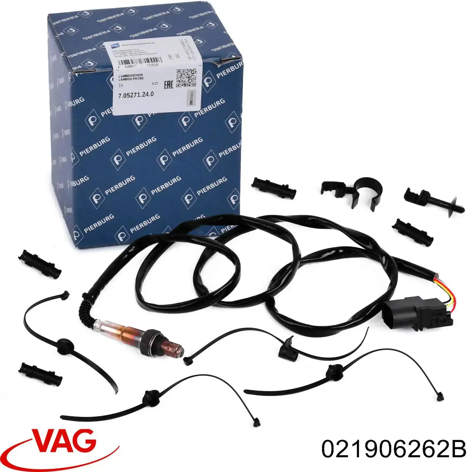 Compre 021906262B VAG Sonda lambda, sensor de oxigênio até o catalisador