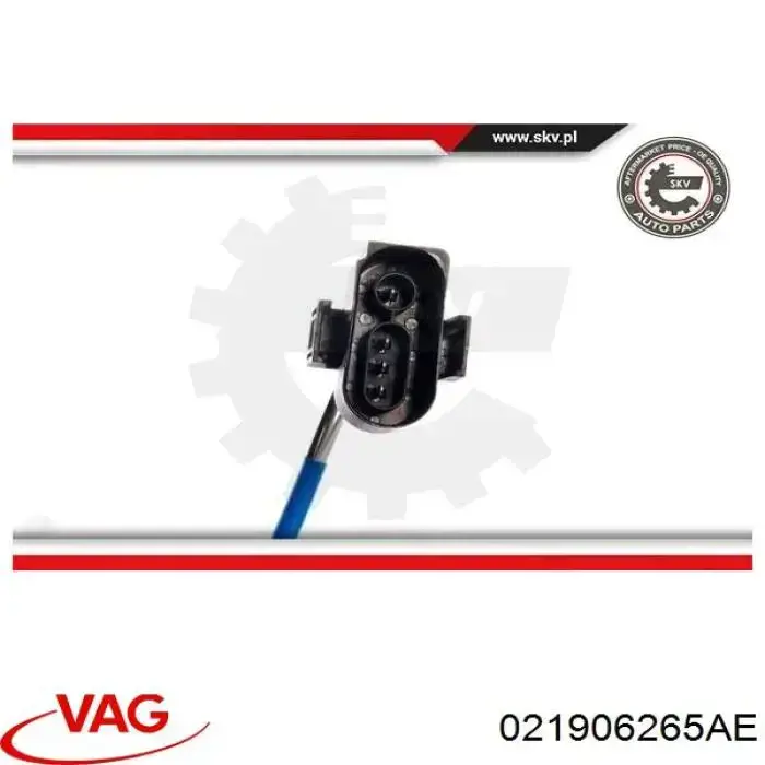 Compre 021906265AE VAG Sonda lambda, sensor de oxigênio até o catalisador