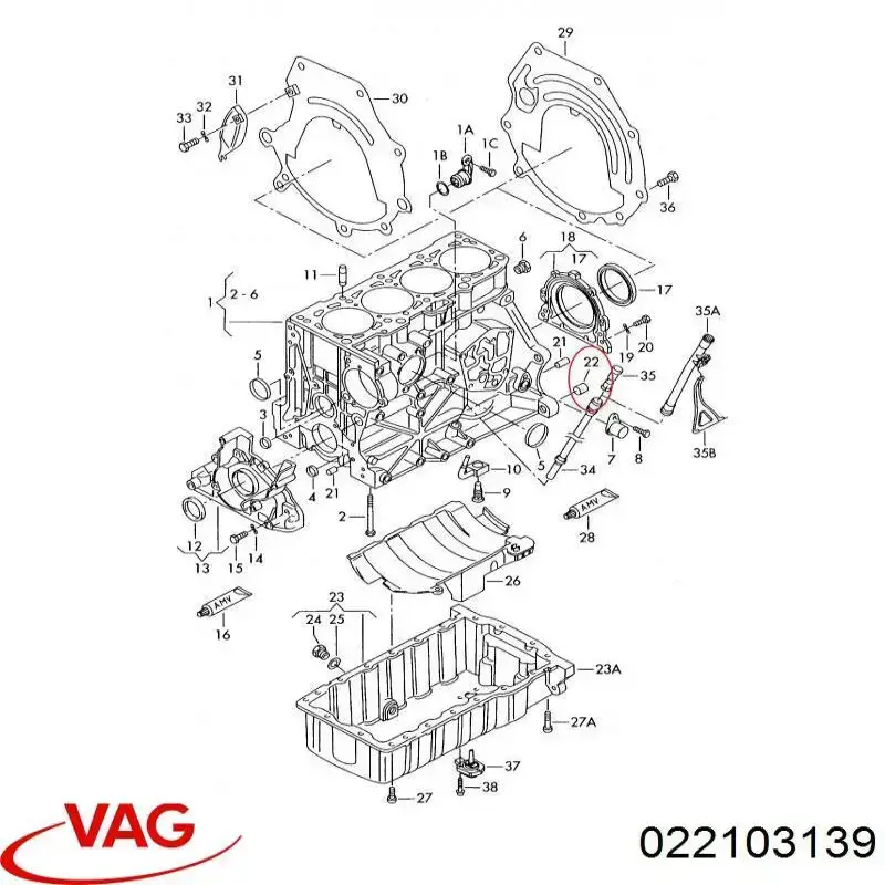  VAG 022103139 preço, a partir de 10,91 USD