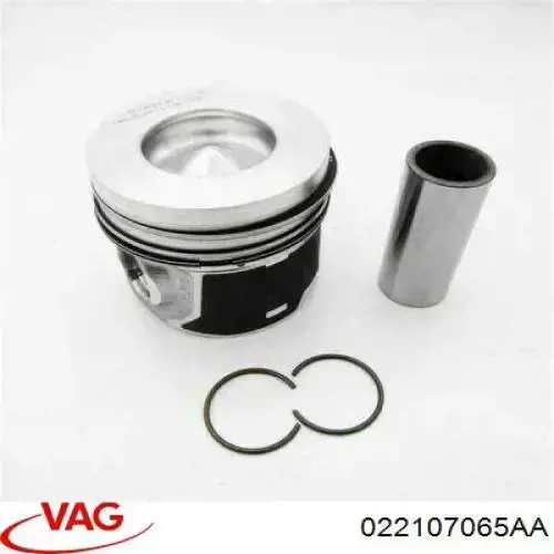 280300 Mahle Original Pistão do kit para 1 cilindro, STD