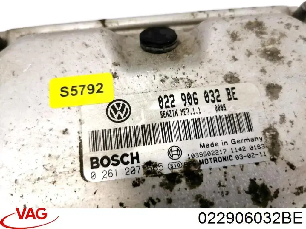 Módulo de direção (Centralina eletrônica) de motor VAG 022906032BE preço, a partir de 473,44 USD