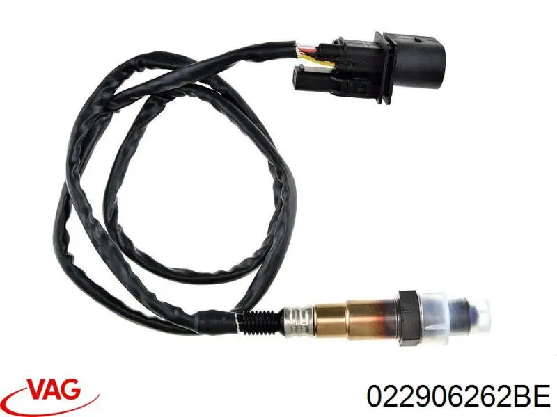 Compre 022906262BE VAG Sonda lambda, sensor esquerdo de oxigênio até o catalisador
