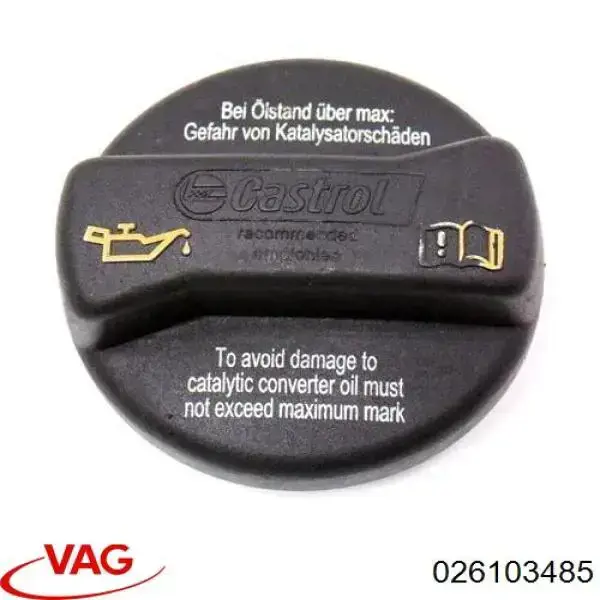 Compre 026103485 VAG Tampa do gargalho de enchimento de óleo