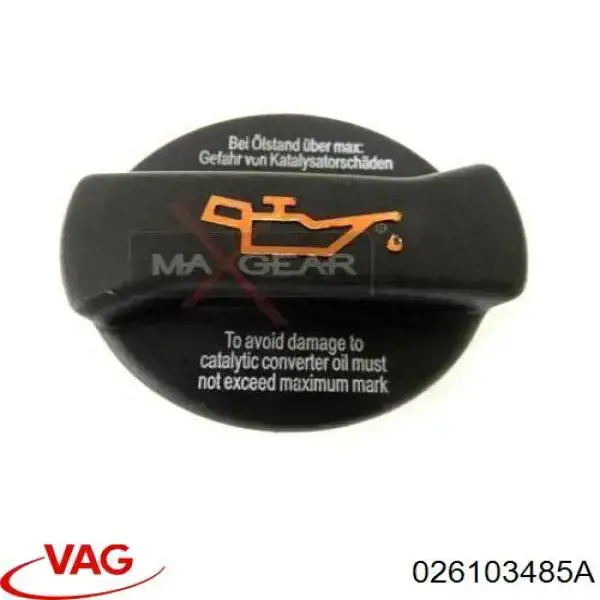 Tampa do gargalho de enchimento de óleo VAG 026103485A preço, a partir de 3,67 USD