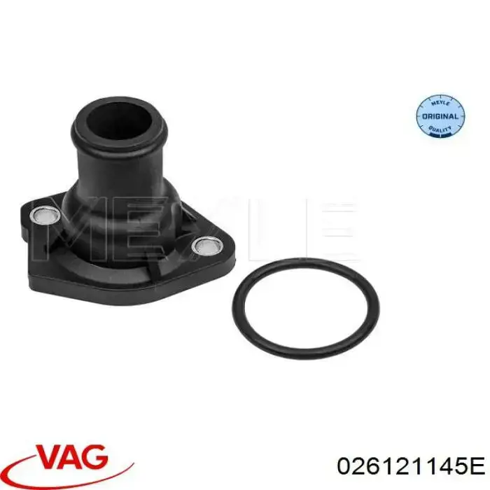 Flange do sistema de esfriamento (união em T) VAG 026121145E preço, a partir de 2,62 USD