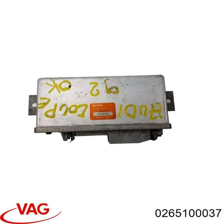 Módulo de direção (Centralina eletrônica) ABS 0265100037 VAG