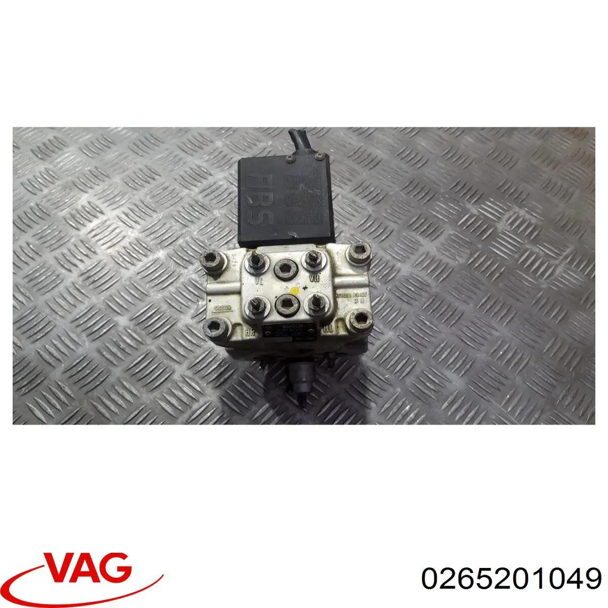 0265201049 VAG Módulo de direção (Centralina eletrônica) ABS