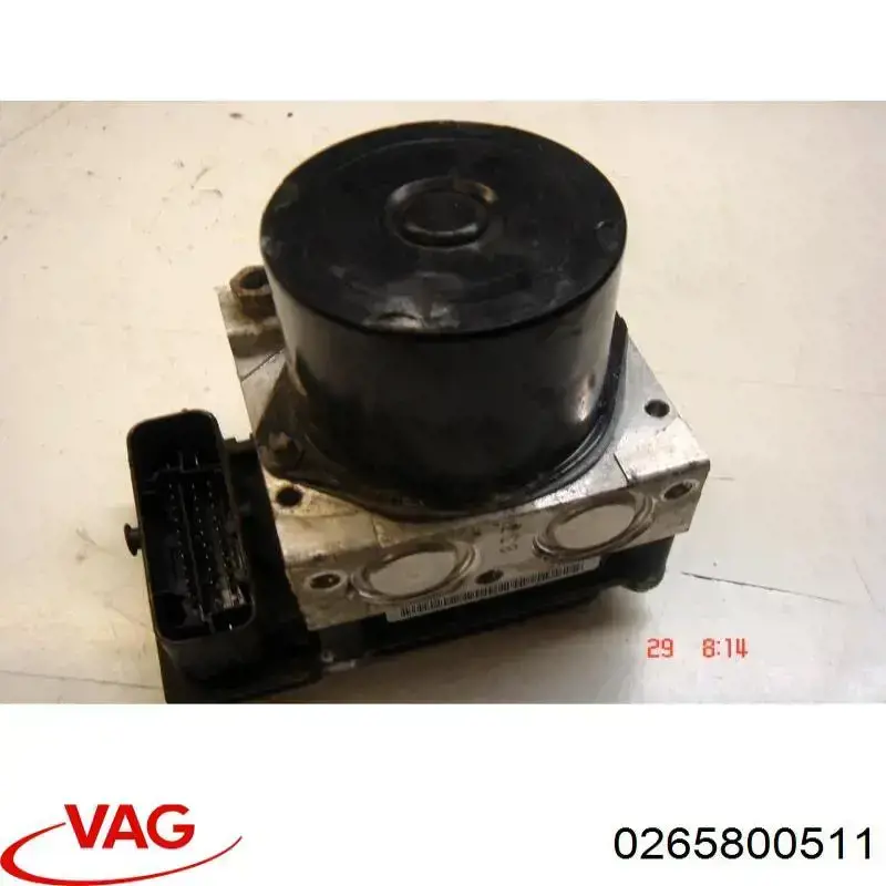0265800511 VAG Unidade hidráulico de controlo ABS