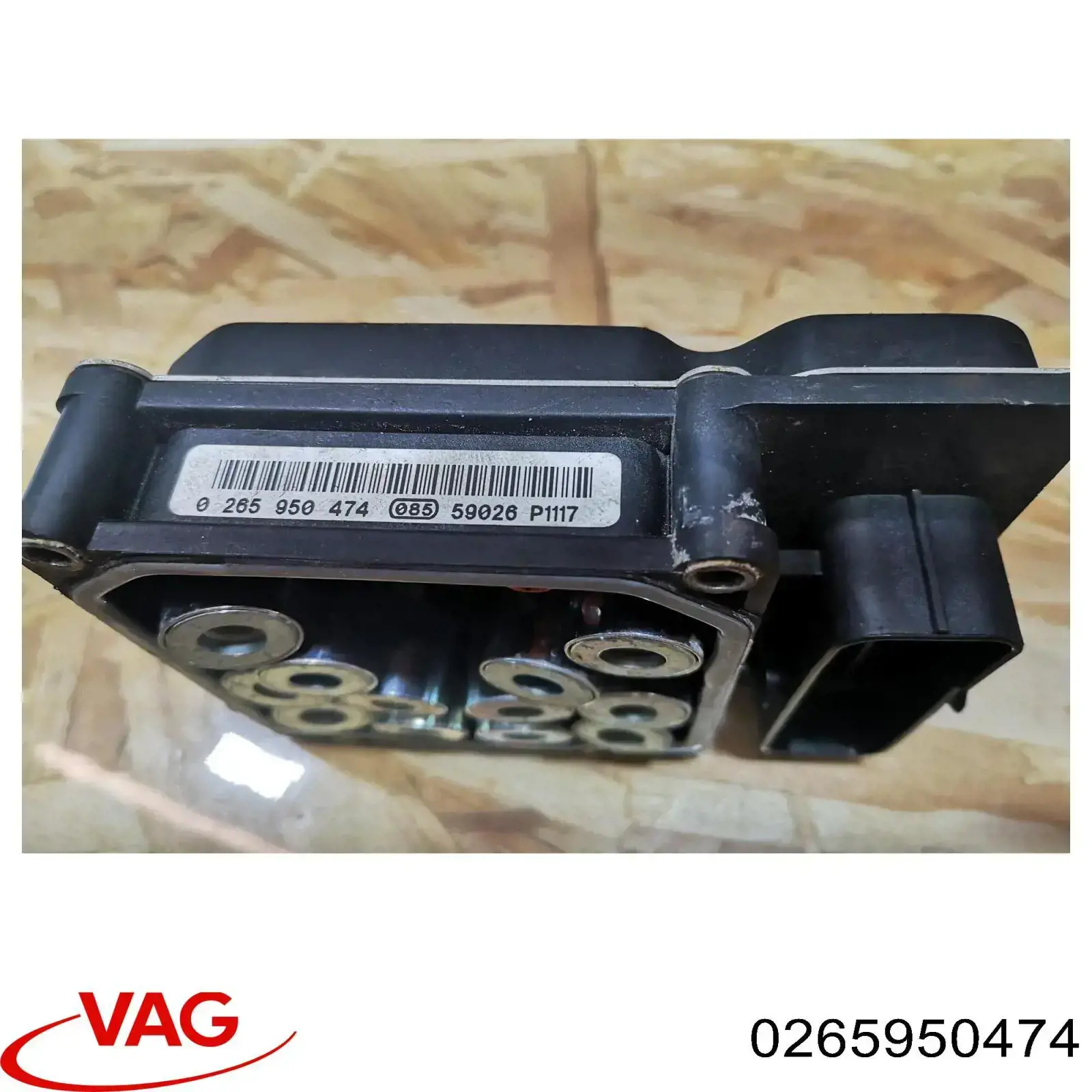 0265950474 VAG Unidade hidráulico de controlo ABS