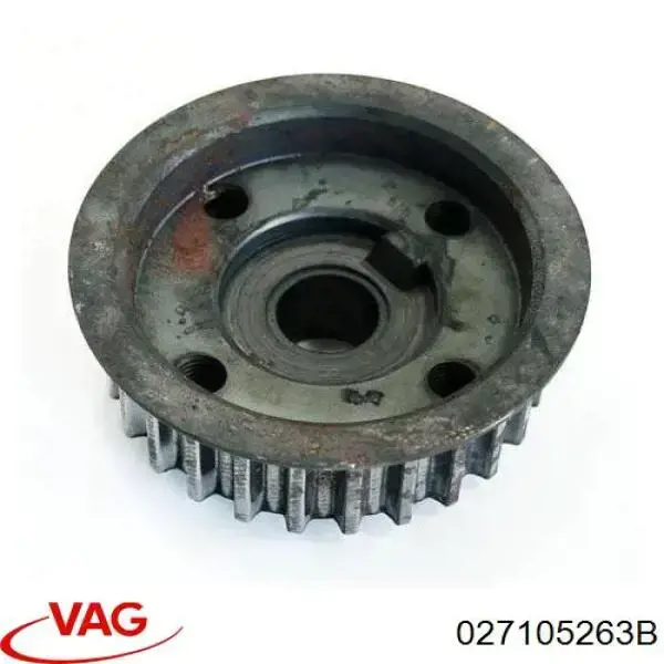 Compre 027105263B VAG Engrenagem de cadeia da roda dentada de acionamento de cambota de motor