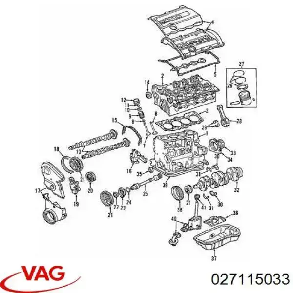  VAG 27115033 preço, a partir de 56,12 USD