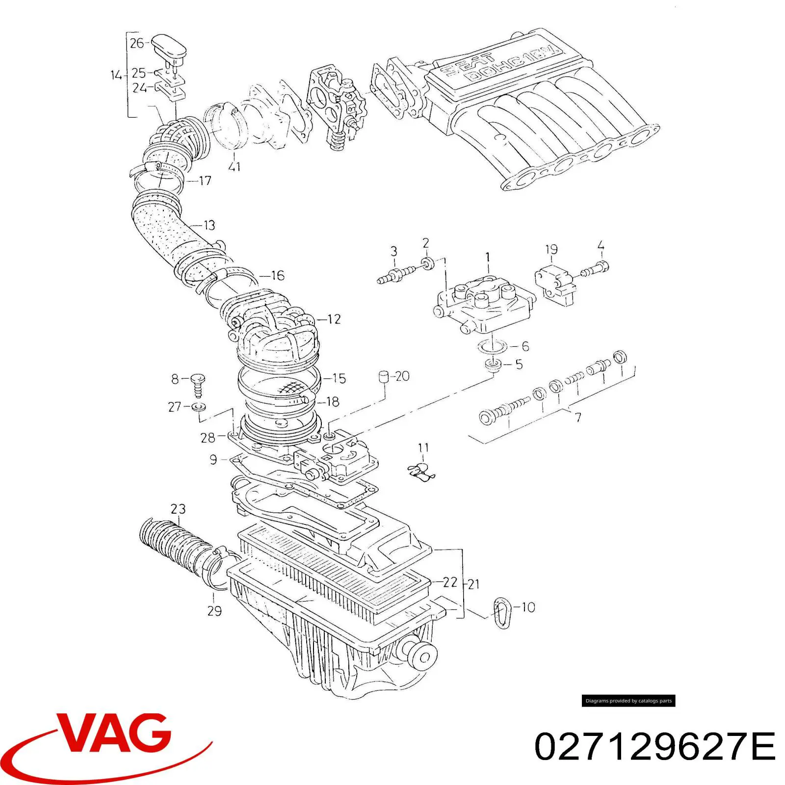  VAG 027129627E preço, a partir de 102,13 USD