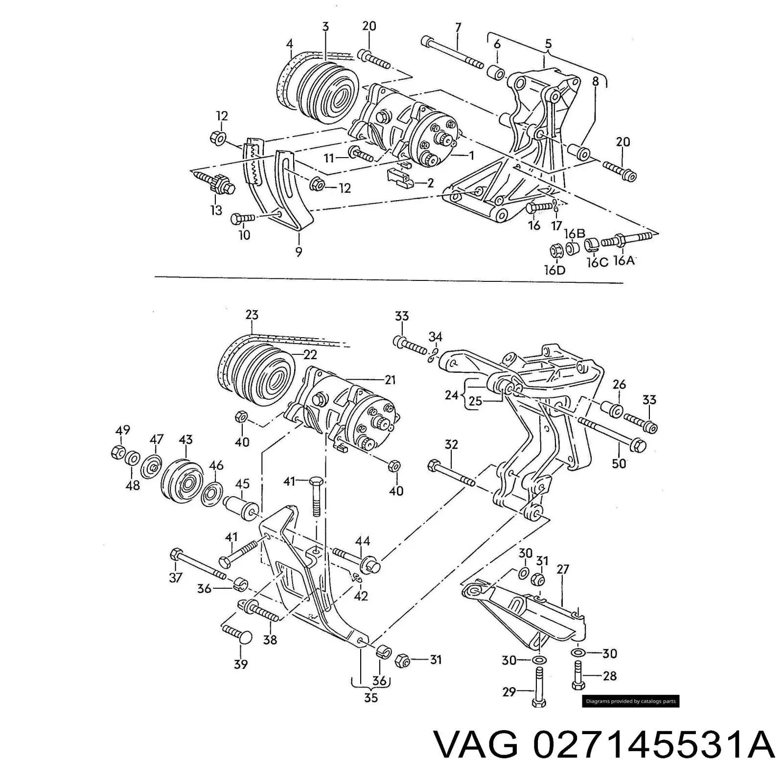 Consola de bomba da Direção hidrâulica assistida VAG 027145531A preço, a partir de 75,20 USD