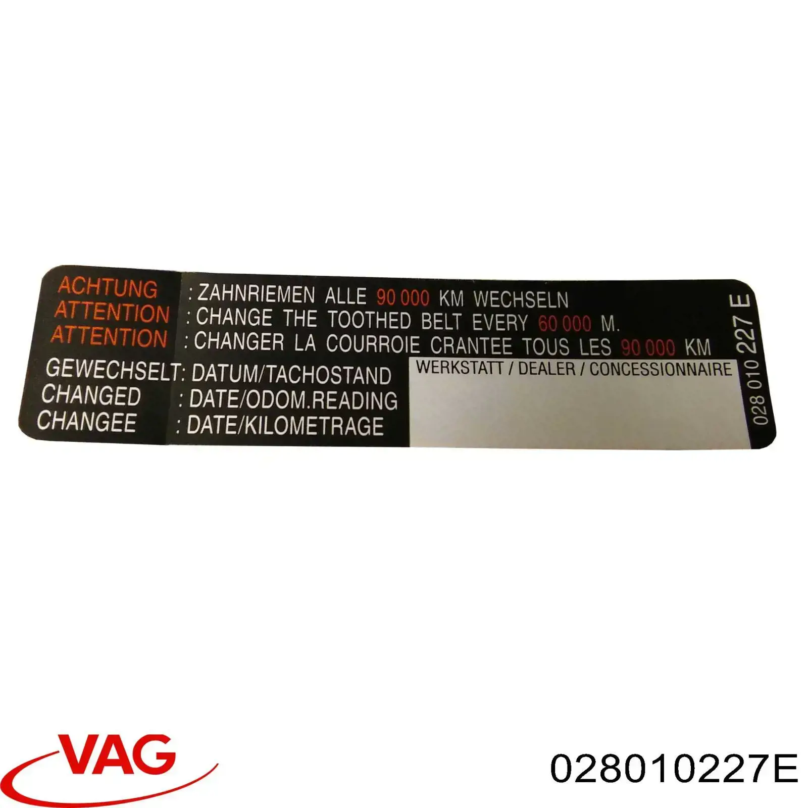  VAG 028010227E preço, a partir de 4,57 USD