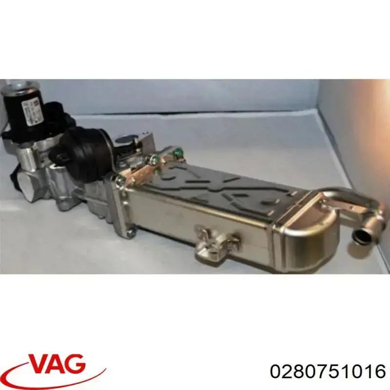Radiador do sistema EGR de recirculação dos gases de escape VAG 0280751016 preço, a partir de 87,73 USD