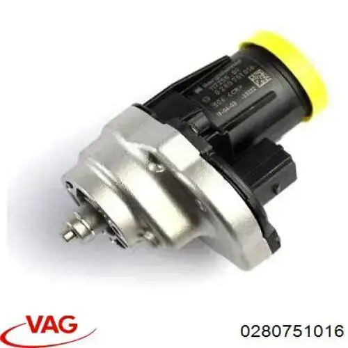 0280751016 VAG Radiador do sistema EGR de recirculação dos gases de escape
