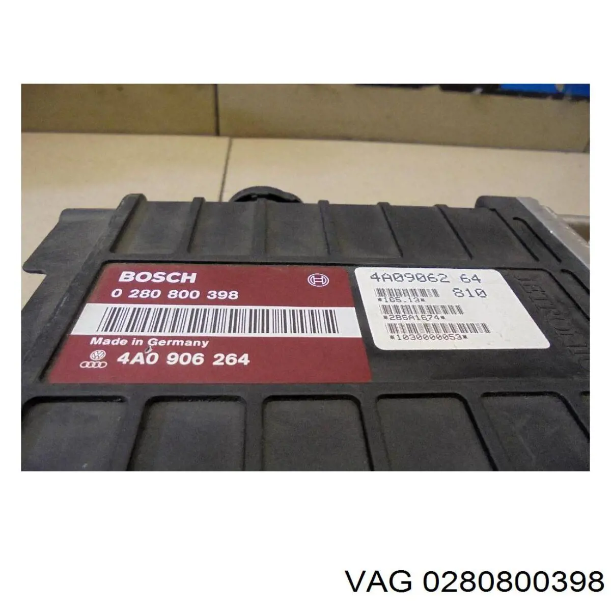 Módulo de direção (Centralina eletrônica) de motor 0280800398 VAG