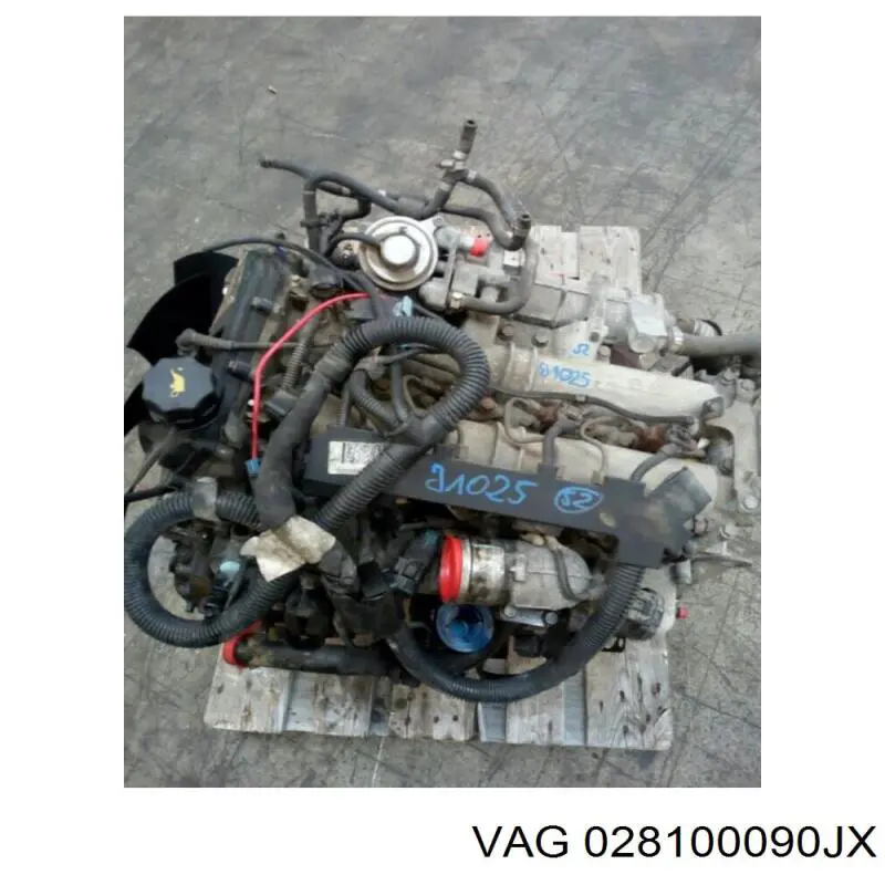 028100090JX VAG Motor montado