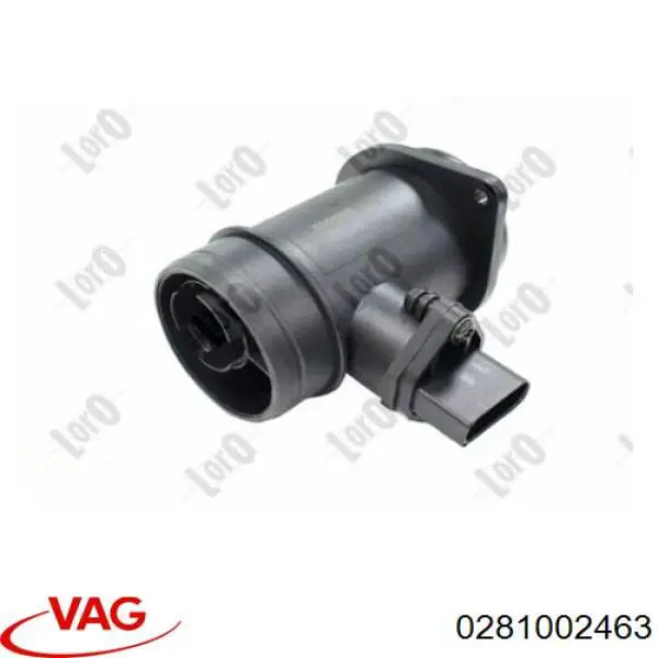 Sensor de fluxo (consumo) de ar, medidor de consumo M.A.F. - (Mass Airflow) VAG 0281002463 preço, a partir de 37,52 USD