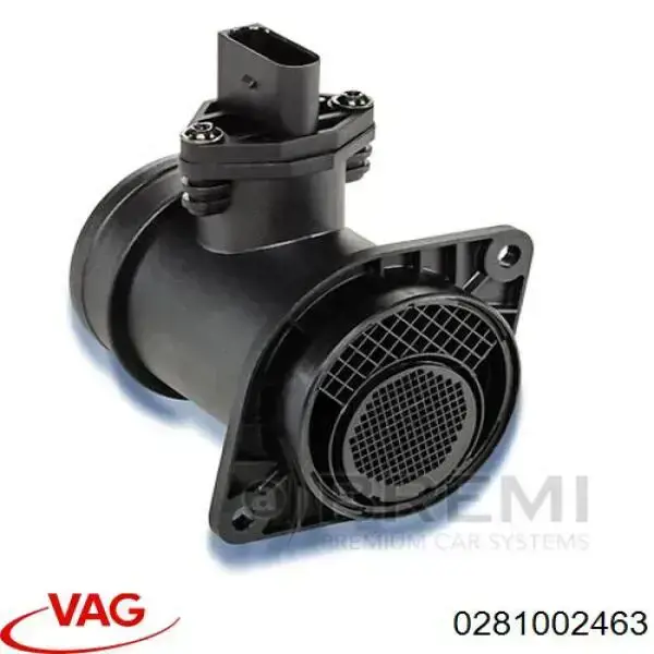 Sensor de fluxo (consumo) de ar, medidor de consumo M.A.F. - (Mass Airflow) VAG 0281002463 preço, a partir de 64,44 USD