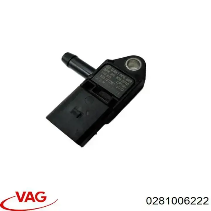 0281006222 VAG Sensor de pressão no coletor de admissão, MAP