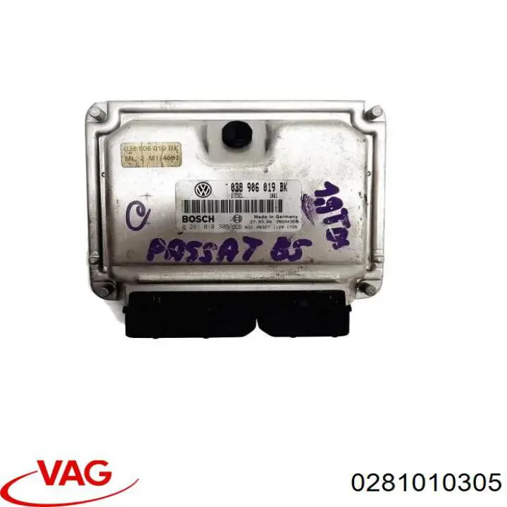 038906019BK VAG Módulo de direção (Centralina eletrônica) de motor
