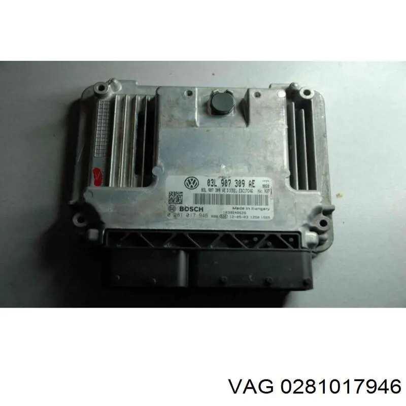 Módulo de direção (Centralina eletrônica) de motor 0281017946 VAG