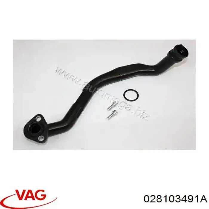 Cano derivado de ventilação de cárter (de separador de óleo) VAG 028103491A preço, a partir de 16,29 USD
