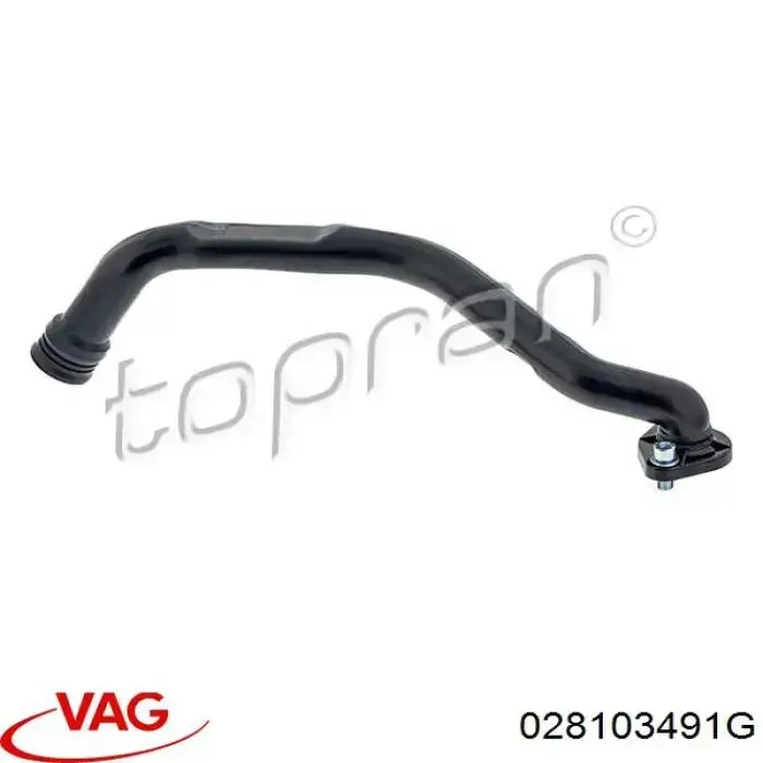 028103491G VAG Cano derivado de ventilação de cárter (de separador de óleo)