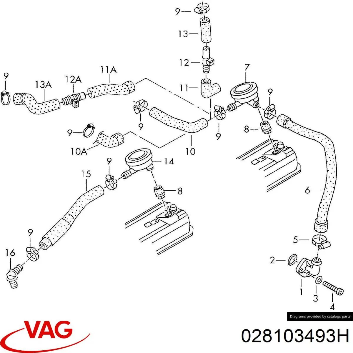 Compre 028103493H VAG 