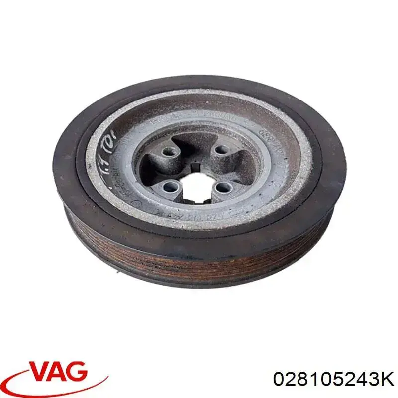 028105243K VAG Polia de cambota