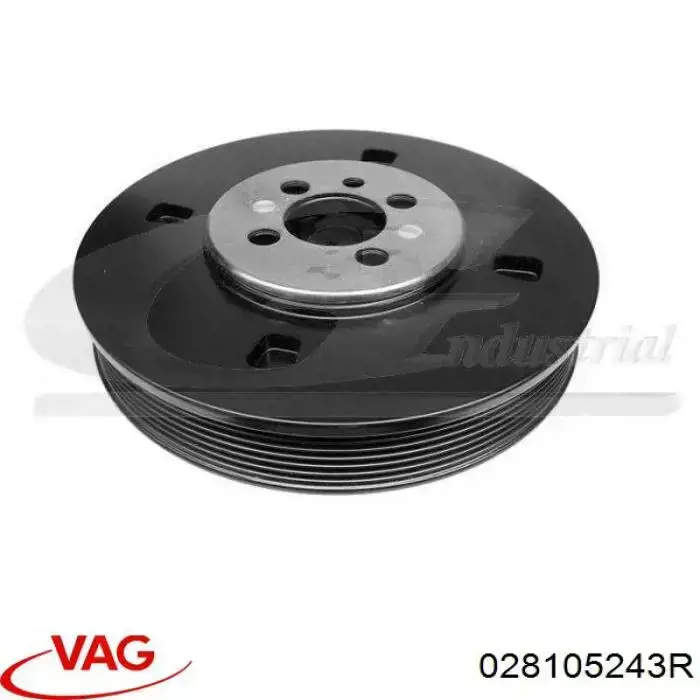 028105243R VAG Polia de cambota