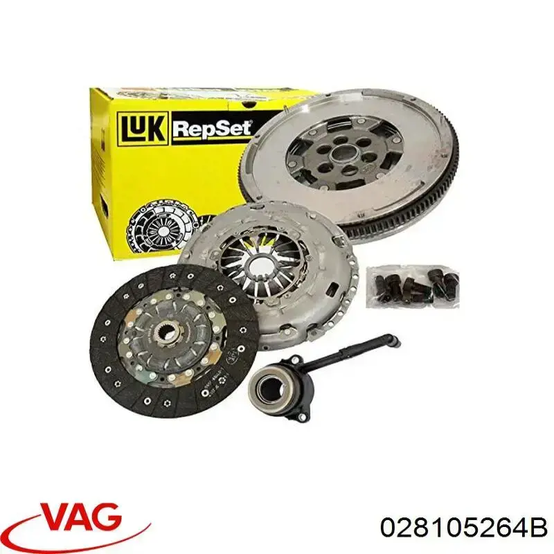 Compre 028105264B VAG Kit de embraiagem (3 peças)