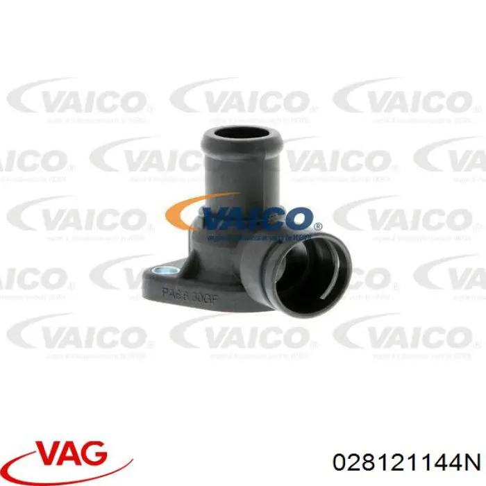 Compre 028121144N VAG Flange do sistema de esfriamento (união em T)