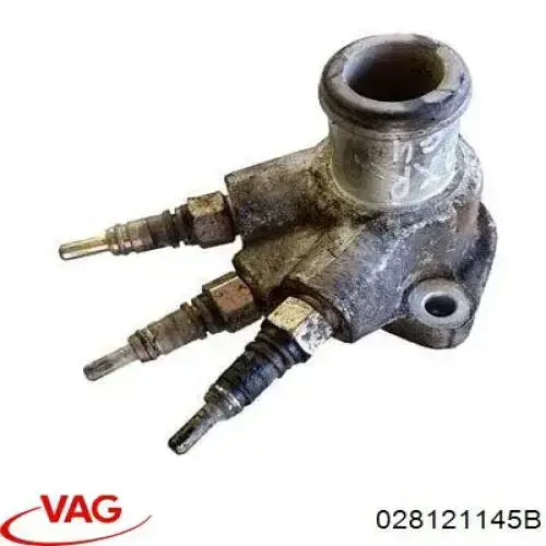 Flange do sistema de esfriamento (união em T) VAG 028121145B preço, a partir de 23,39 USD