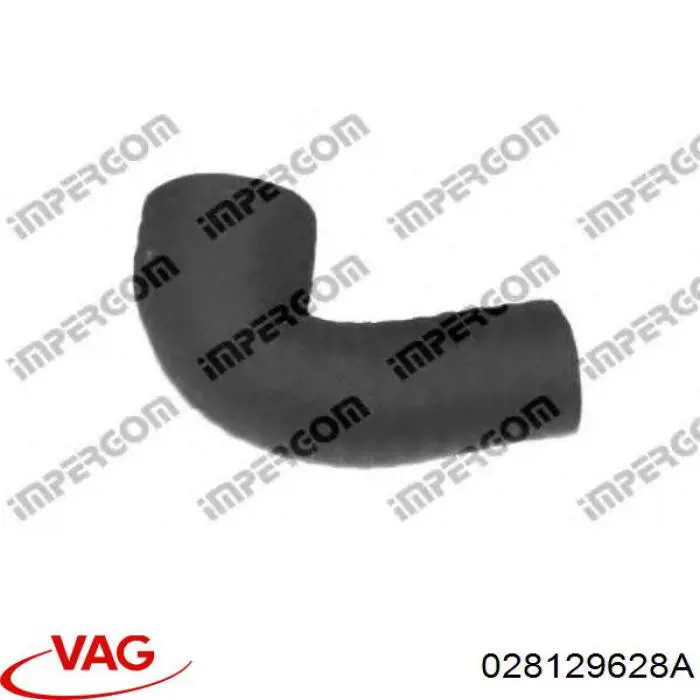 Compre 028129628A VAG Cano derivado de ar, saída de turbina (supercompressão)