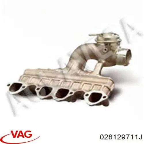 028129711J VAG Válvula EGR de recirculação dos gases