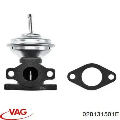 Compre 028131501E VAG Válvula EGR de recirculação dos gases