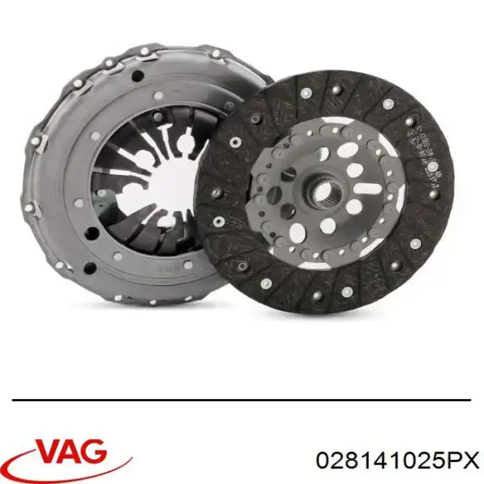 Compre 028141025PX VAG Cesta de embraiagem