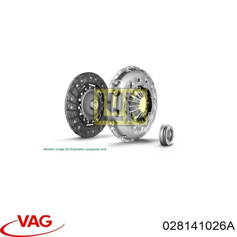 Compre 028141026A VAG Cesta de embraiagem