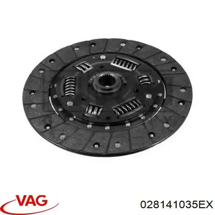 028141035EX VAG Disco de embraiagem