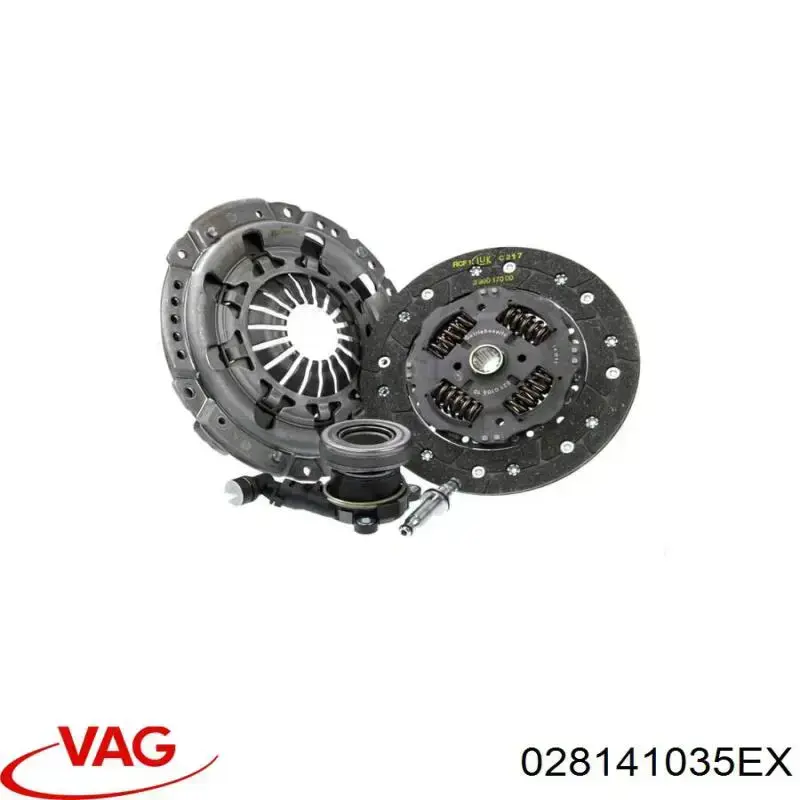 Disco de embraiagem VAG 028141035EX preço, a partir de 72,36 USD