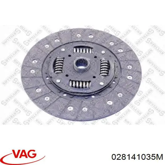 Compre 028141035M VAG Disco de embraiagem