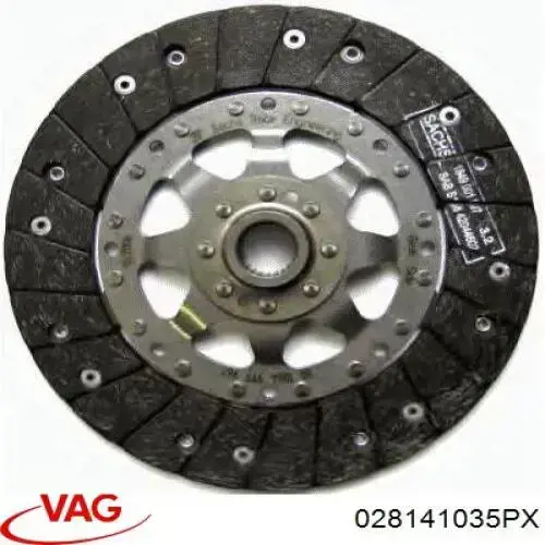 Compre 028141035PX VAG Disco de embraiagem