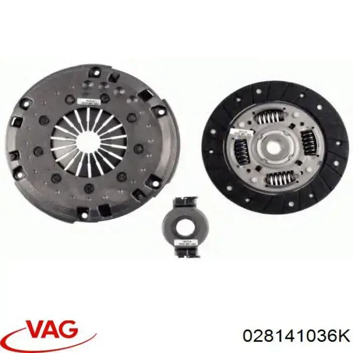 Compre 028141036K VAG Disco de embraiagem