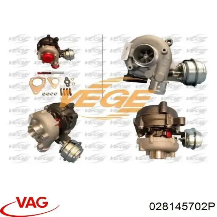 Turbina VAG 028145702P preço, a partir de 229,85 USD