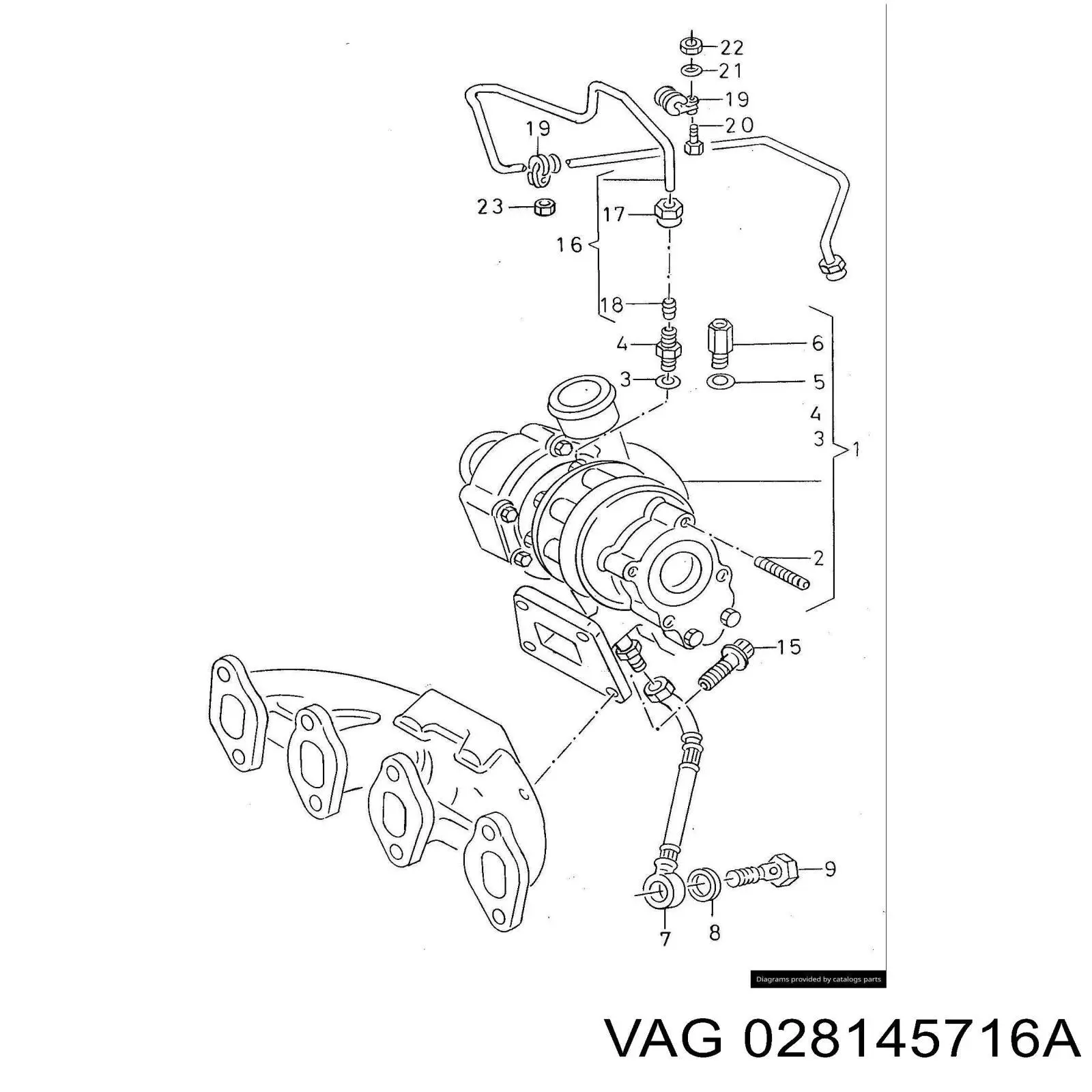 Válvula (atuador) de controlo de turbina VAG 028145716A preço, a partir de 39,33 USD